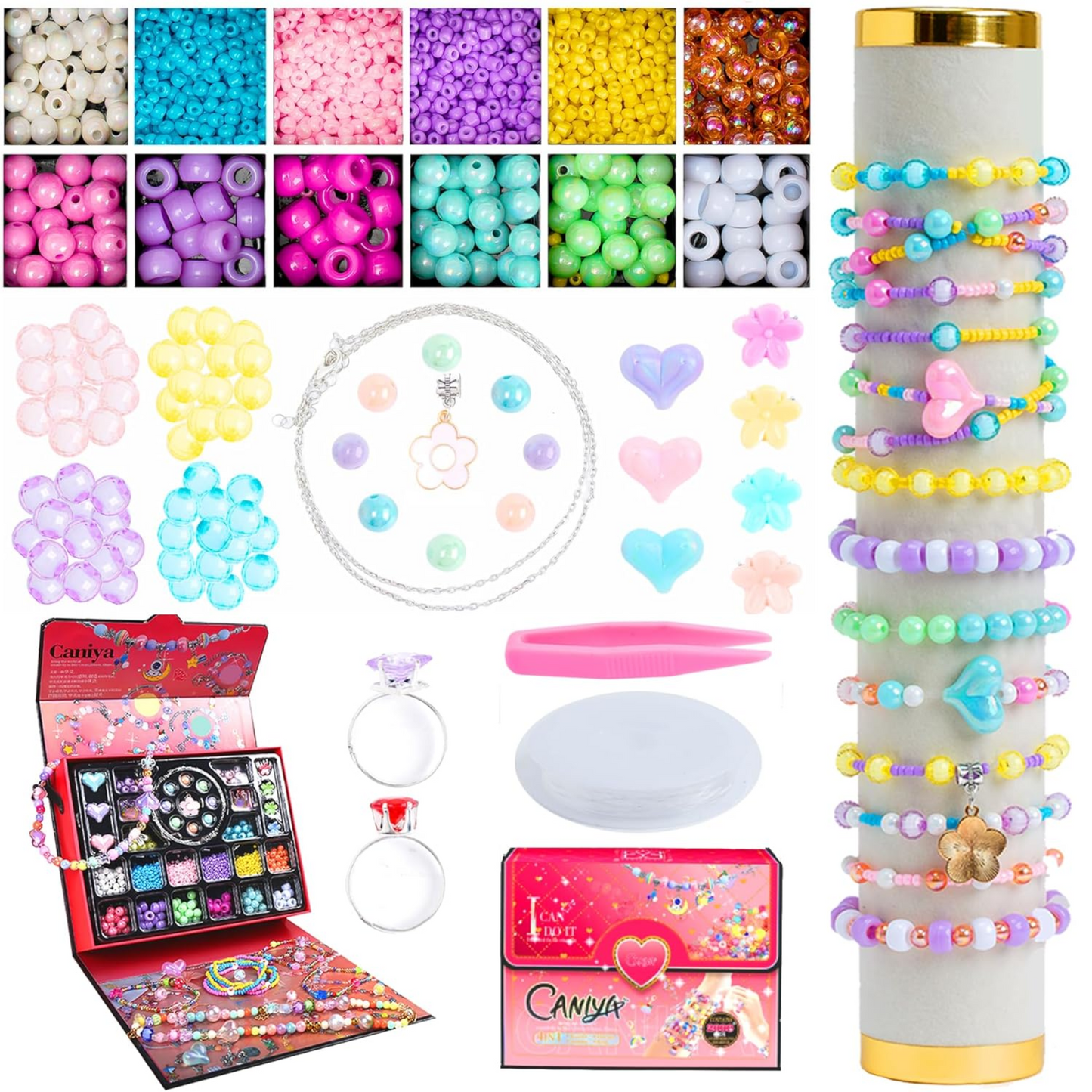 KIT FABRICACION PULSERA COLLAR NIÑA