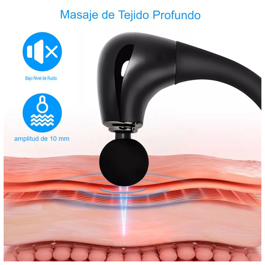 PISTOLA MASAJEADORA CURVA