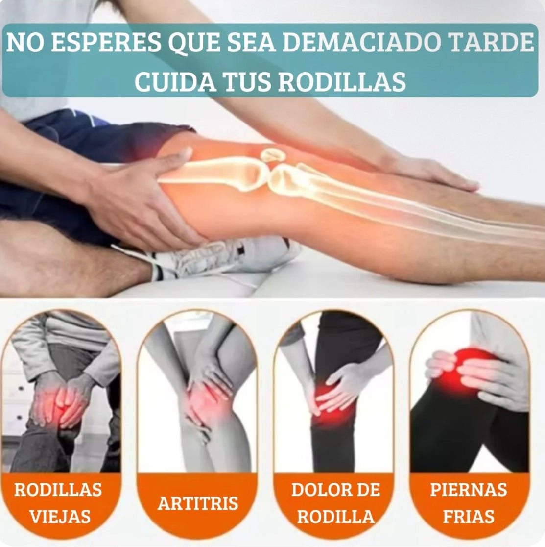 MASAJEADORA ELECTRICA DE RODILLA TERMICA