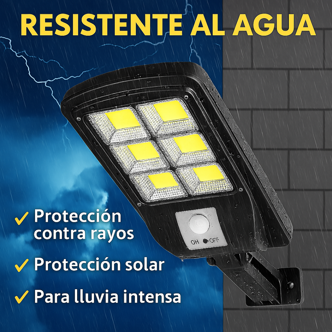 PACK 3 LAMPARAS LED SOLAR IPS 67