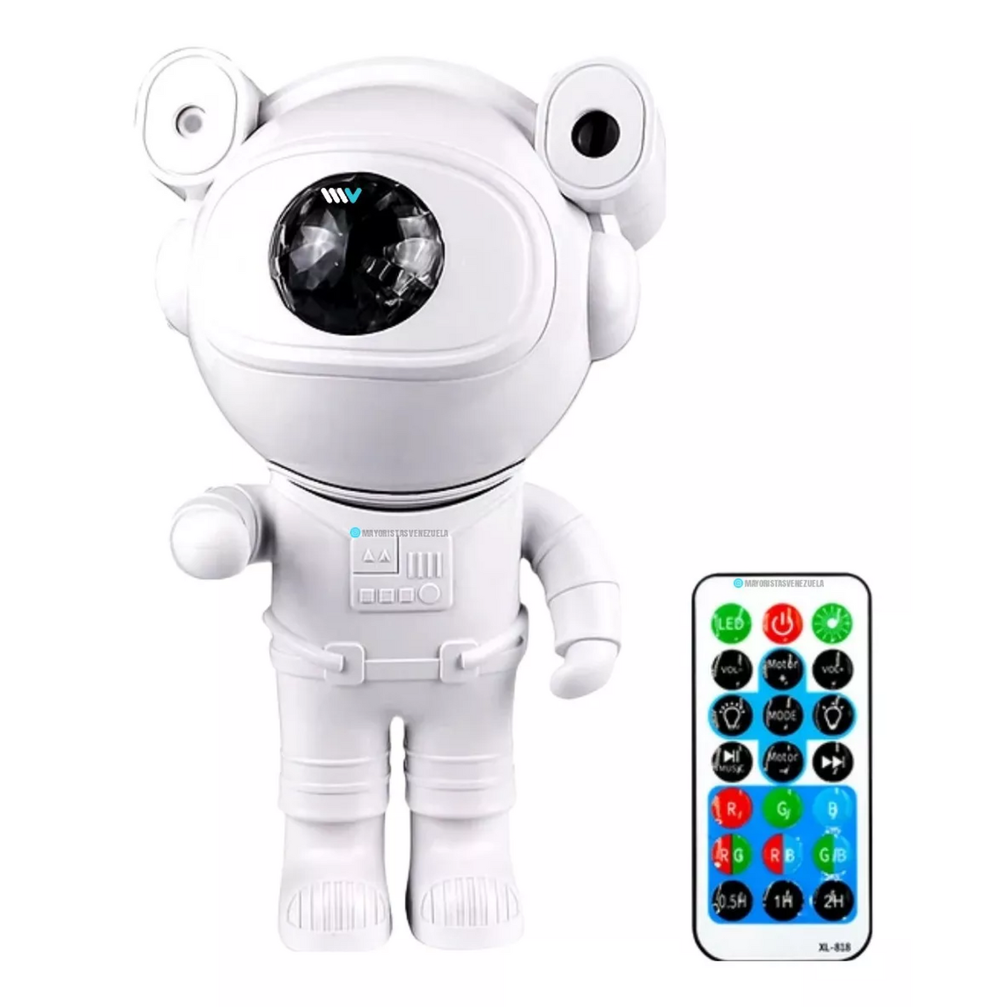PROYECTOR GALAXIA LAMPARA LED ASTRONAUTA