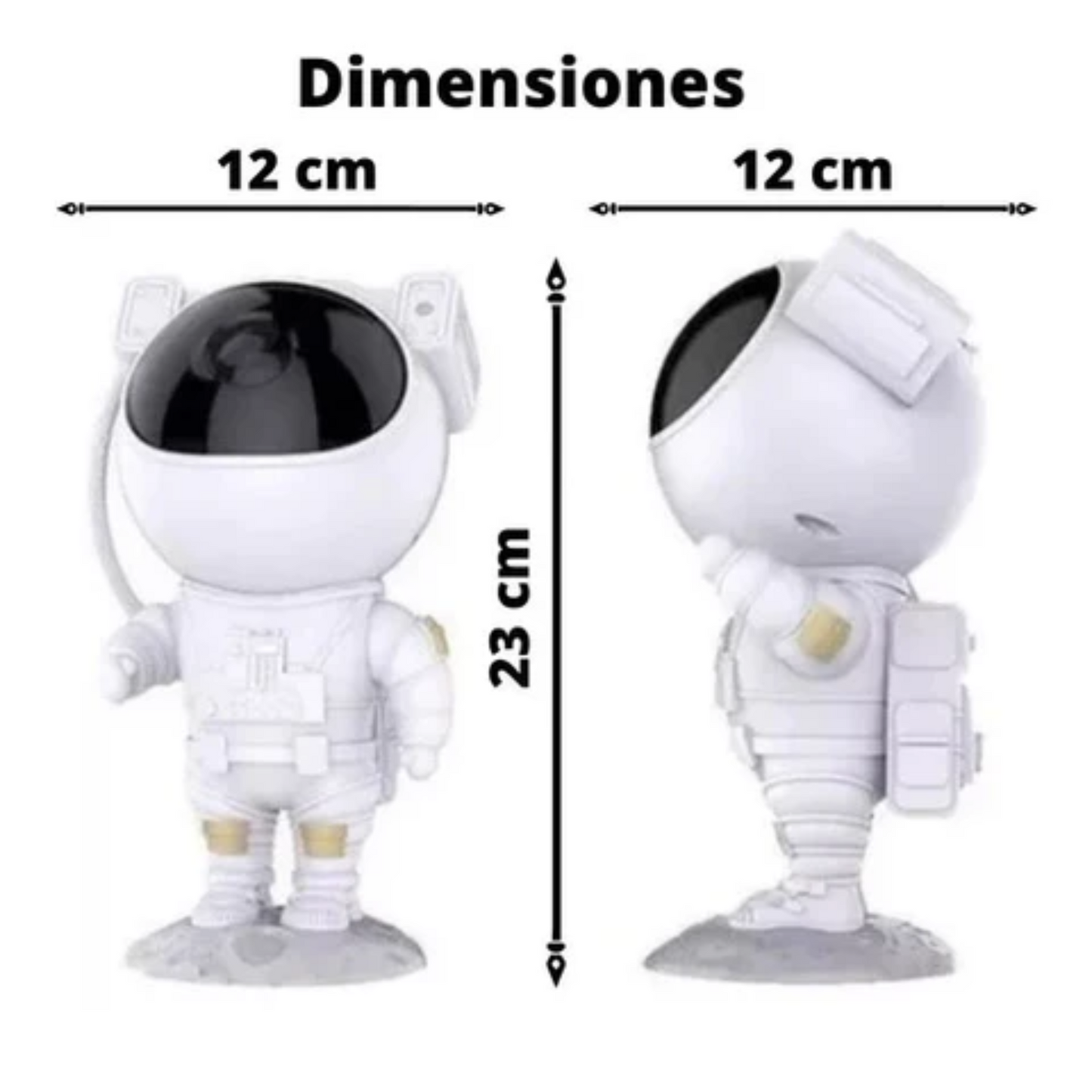 PROYECTOR GALAXIA LAMPARA LED ASTRONAUTA