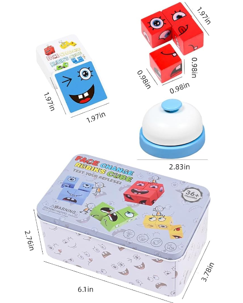 JUEGO CAMBIA CARA EXPRESIONES CON TIMBRE MONTESSORI