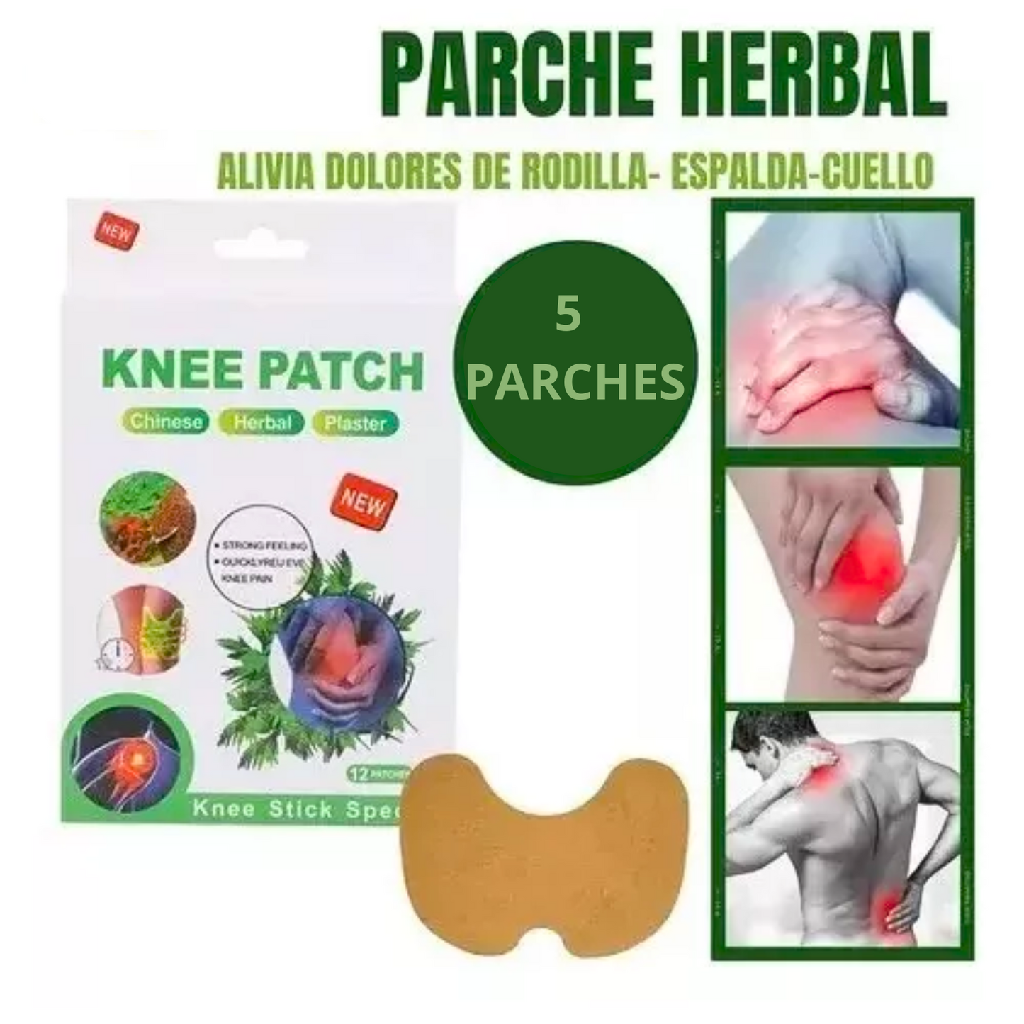 PARCHES PARA ALIVIAR EL DOLOR