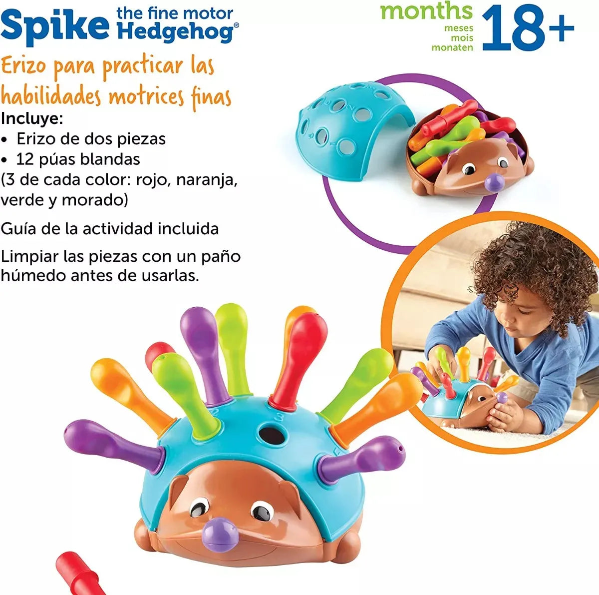 ERIZO MOTRICIDAD FINA MONTESSORI