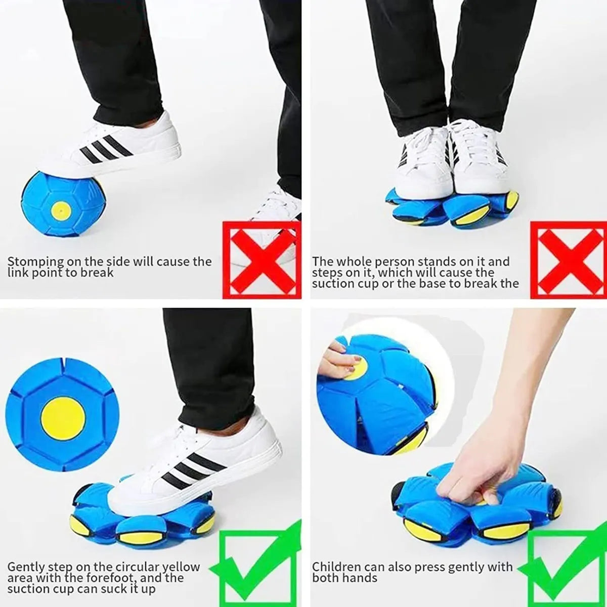 PELOTA FRISBEE 2 EN 1 CON LUZ