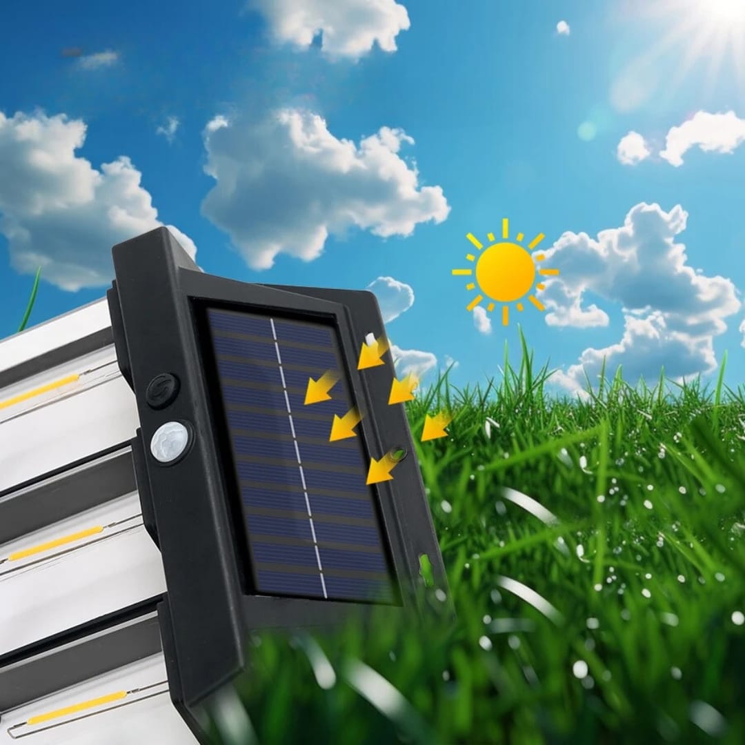 LAMPA SOLAR CON SENSOR
