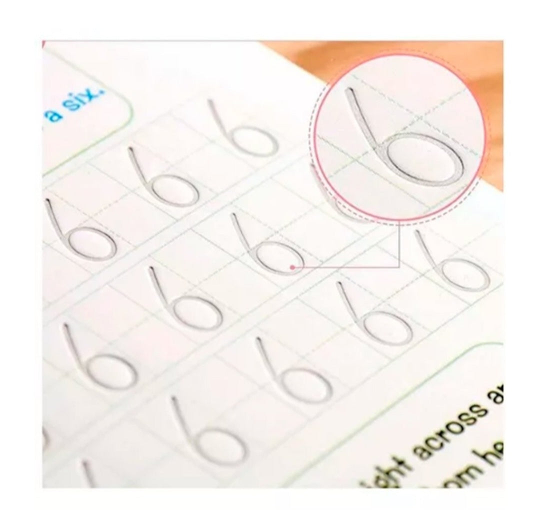 SET DE CUADERNO MAGIC CALIGRAFIA EN INGLES MONTESSORI