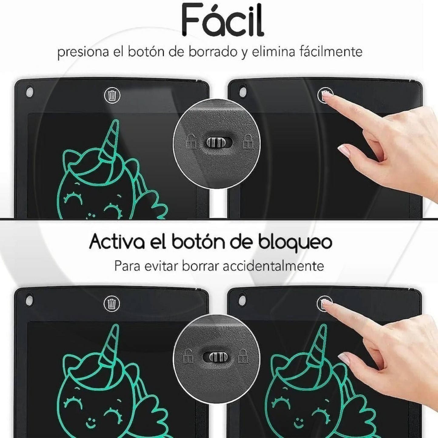 PIZARRA MAGICA LCD PARA NÑOS 8.5 In