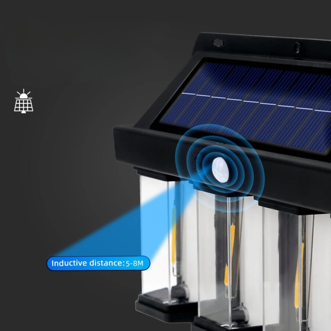 LAMPA SOLAR CON SENSOR