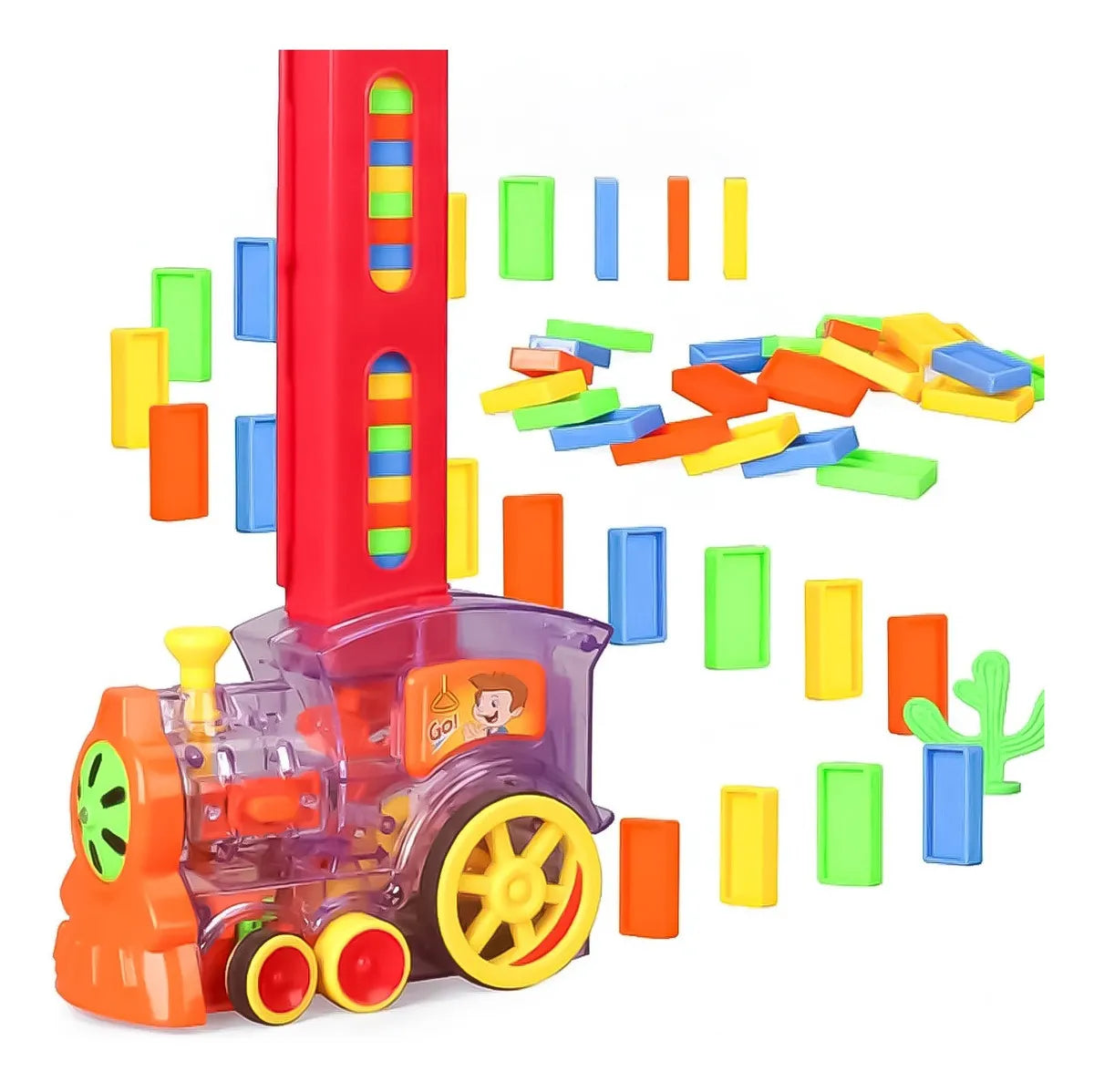TREN DOMINO CON LUCES Y SONIDO