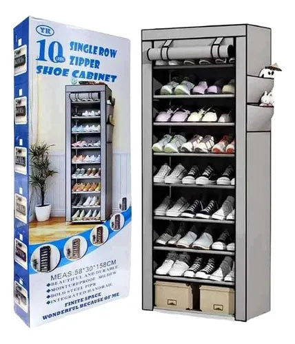 ZAPATERA OGANIZADOR VERTICAL 10 NVELES