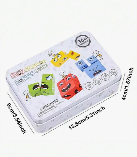 JUEGO CAMBIA CARA EXPRESIONES PEQUEÑO MONTESSORI