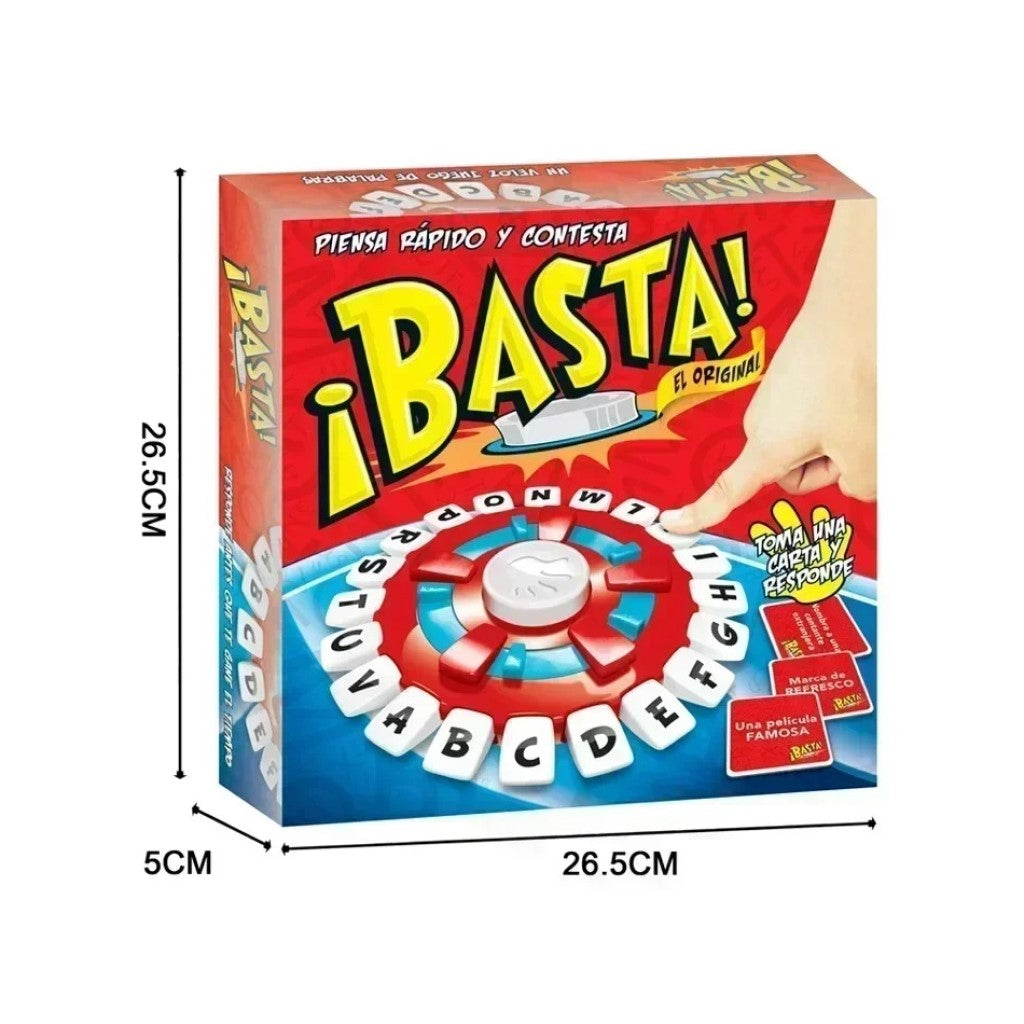JUEGO DE MESA FAMILIAR BASTA