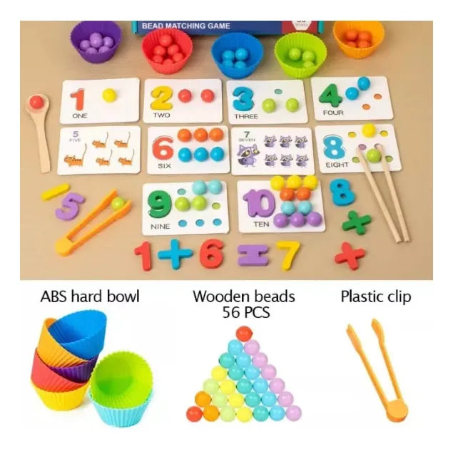 JUEGO DE MATEMATICAS MONTESSORI  NIÑOS