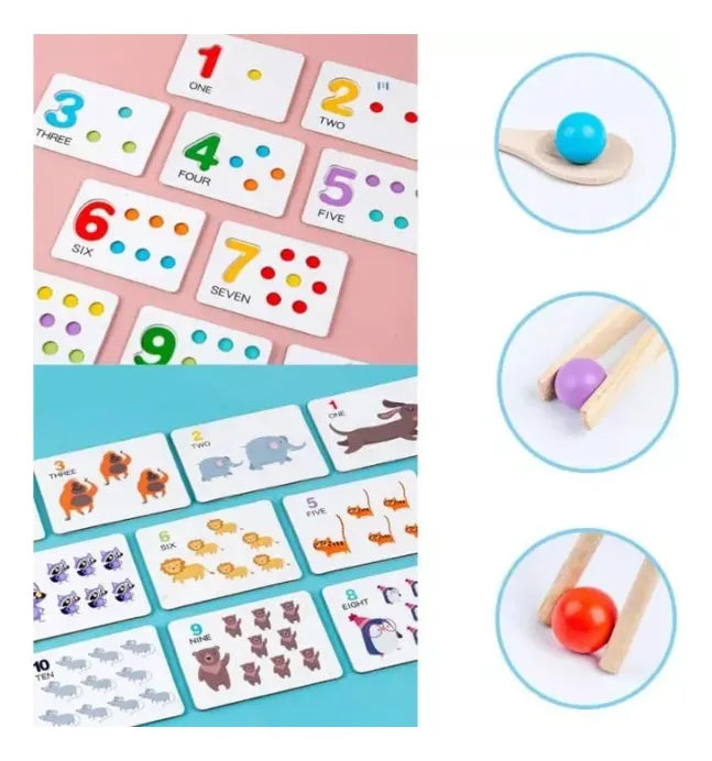 JUEGO DE MATEMATICAS MONTESSORI  NIÑOS